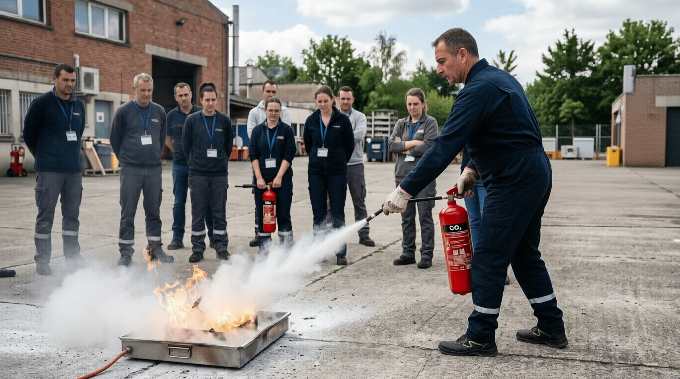 Formation manipulation extincteur Toulouse